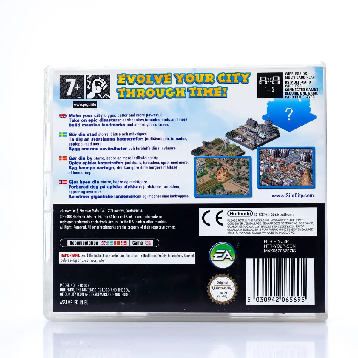 SimCity Creator - Nintendo DS spill - Retrospillkongen