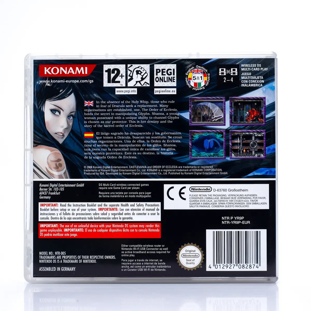 Castlevania: Order of Ecclesia - Nintendo DS spill - Retrospillkongen