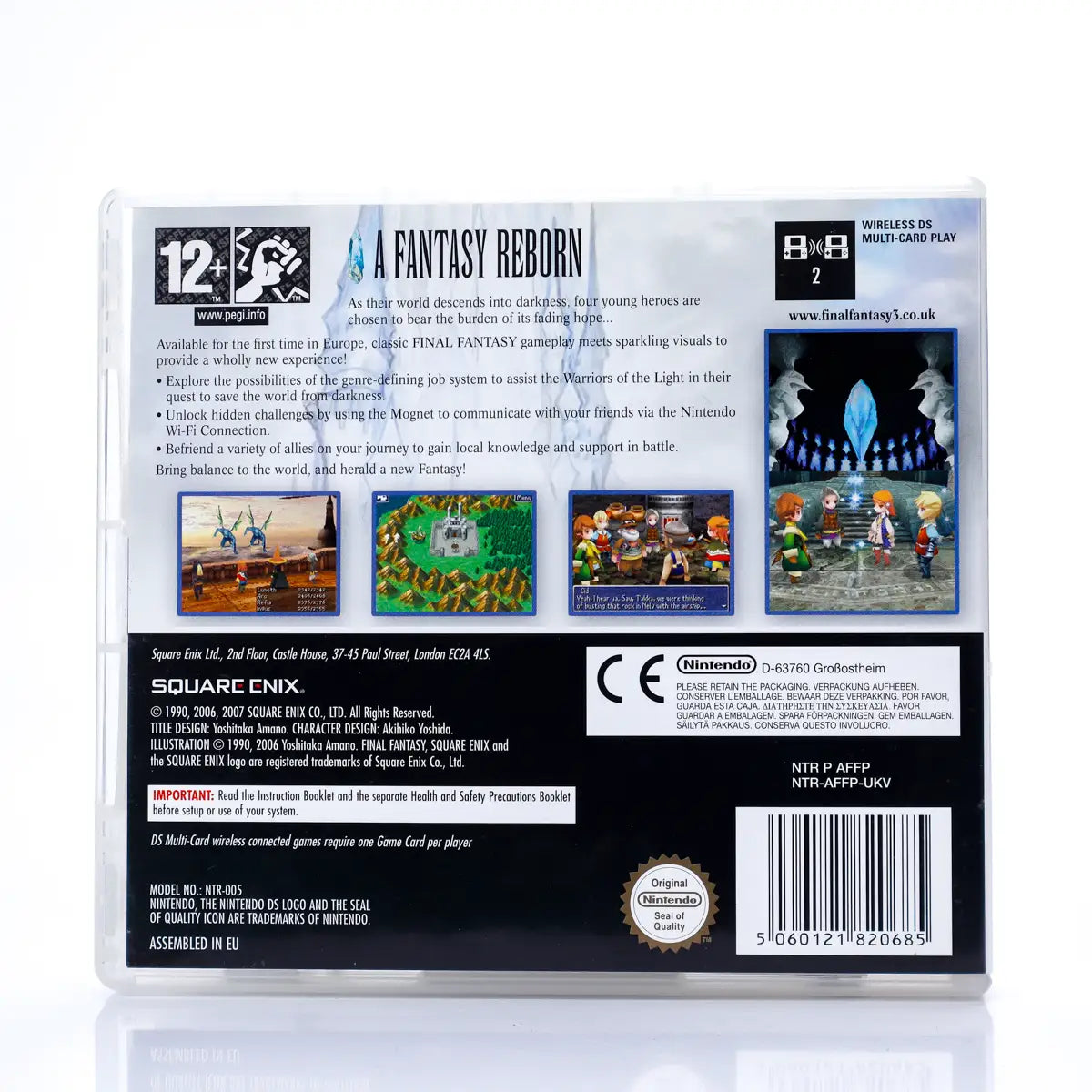 Final Fantasy III - Nintendo DS spill - Retrospillkongen