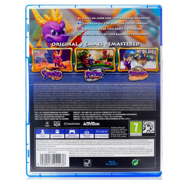 Spyro: Reignited Trilogy - PS4 spill - Retrospillkongen