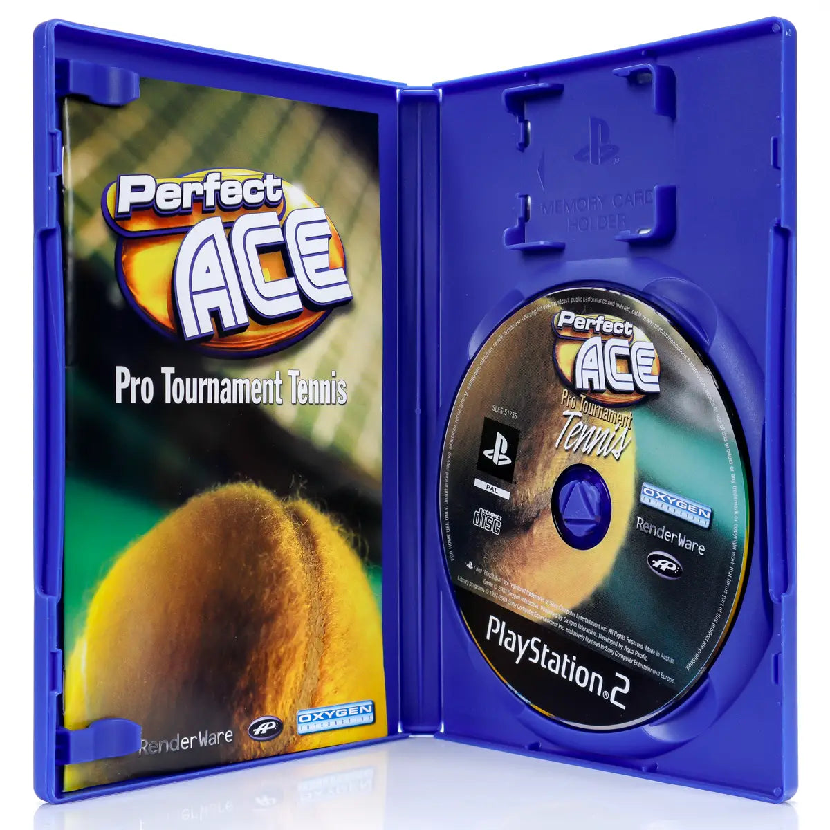 Perfect Ace: Pro Tournament Tennis - PS2 spill - Retrospillkongen