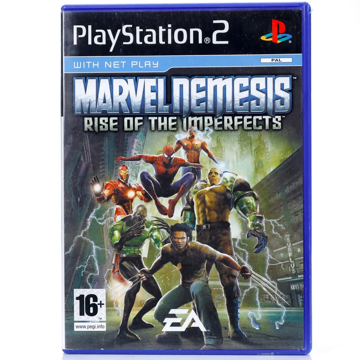 Marvel Nemesis: Rise of the Imperfects - PS2 spill - Retrospillkongen