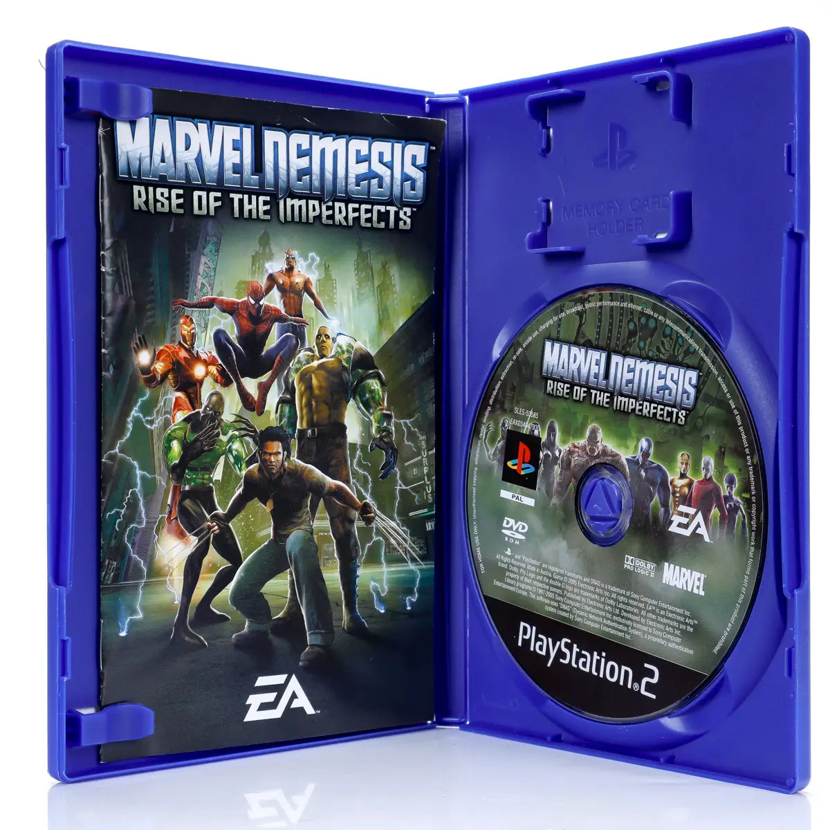Marvel Nemesis: Rise of the Imperfects - PS2 spill - Retrospillkongen