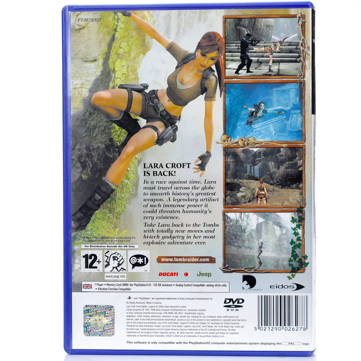 Tomb Raider: Legend - PS2 spill - Retrospillkongen
