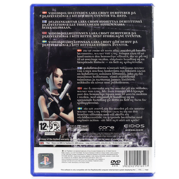 Lara Croft: Tomb Raider - The Angel of Darkness - PS2 Spill - Retrospillkongen