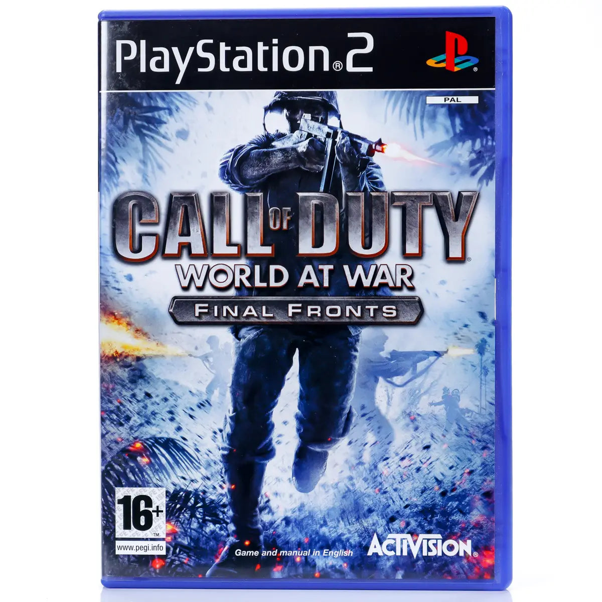 Call of Duty: World at War - Final Fronts - PS2 spill - Retrospillkongen