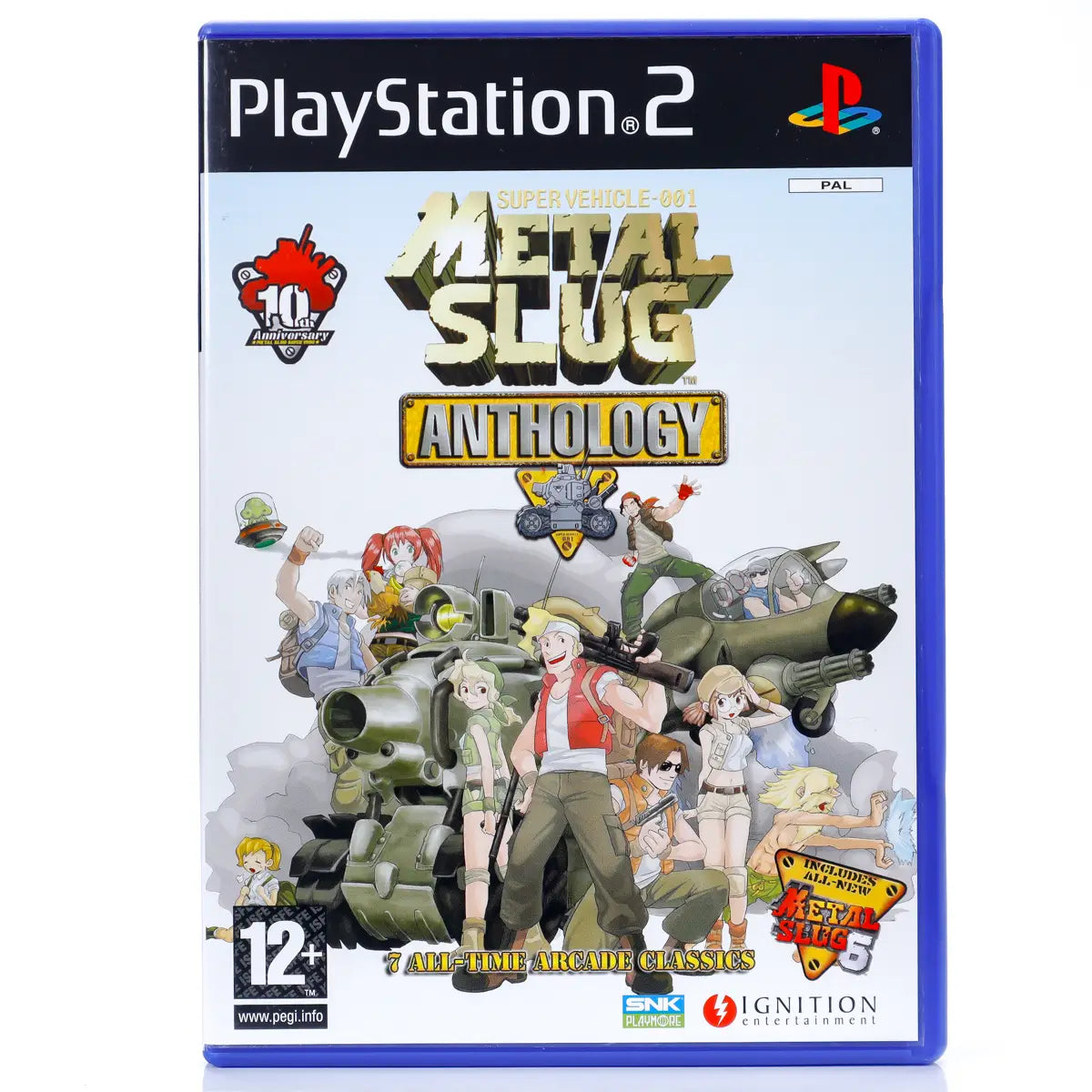 Metal Slug Anthology - PS2 Spill - Retrospillkongen
