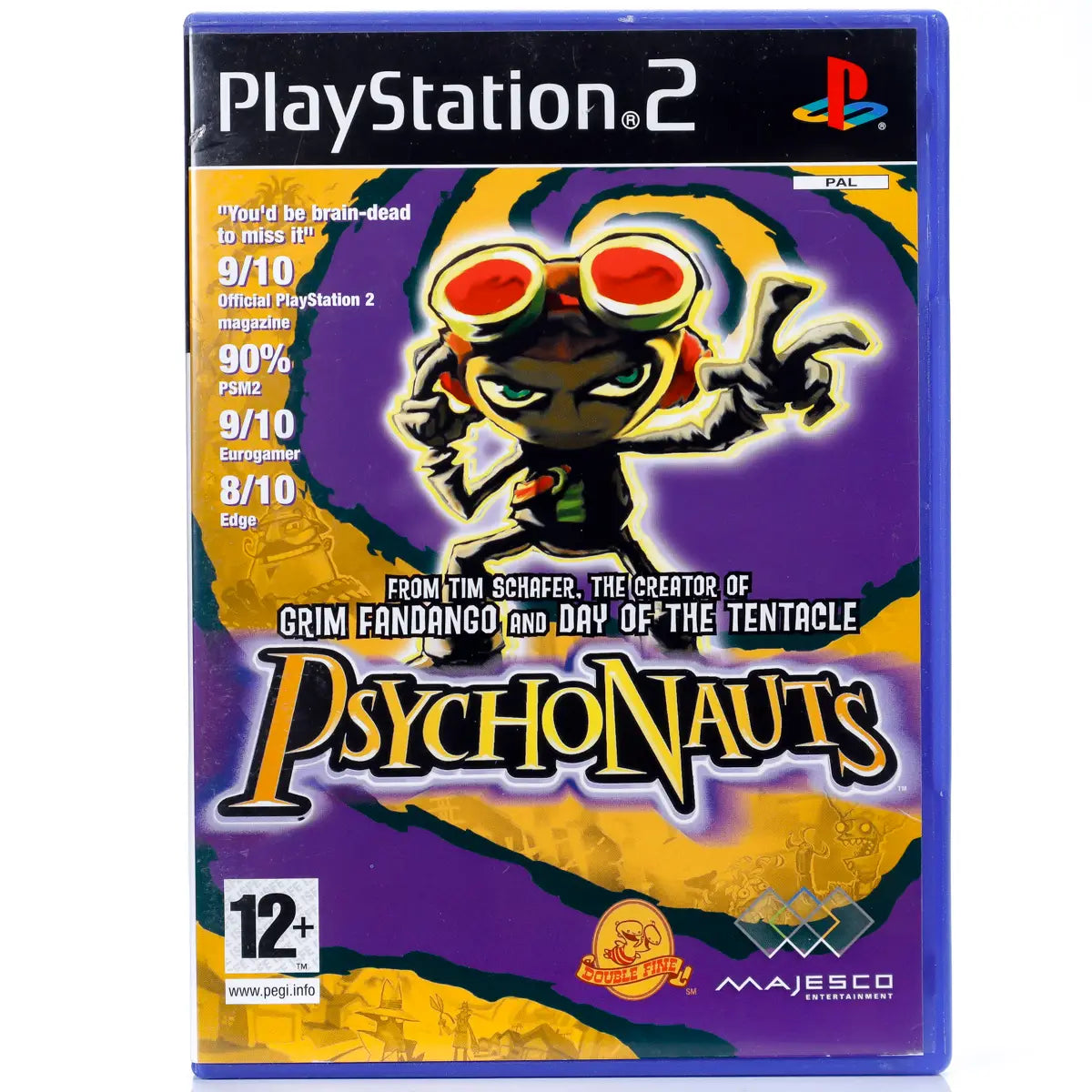 Psychonauts - PS2 spill - Retrospillkongen