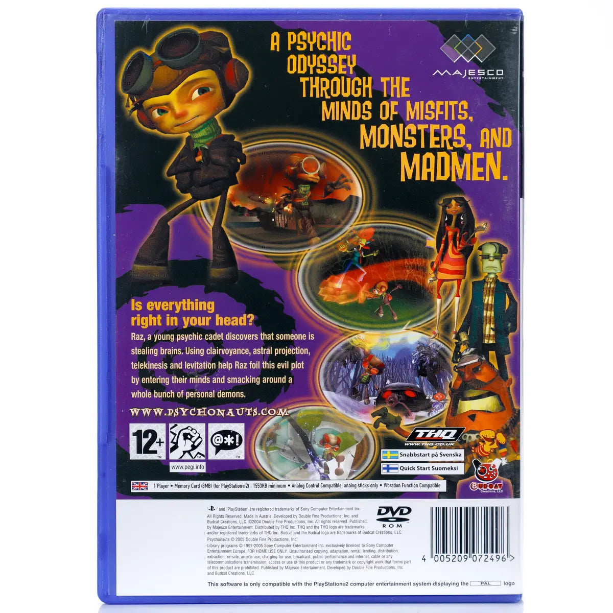 Psychonauts - PS2 spill - Retrospillkongen