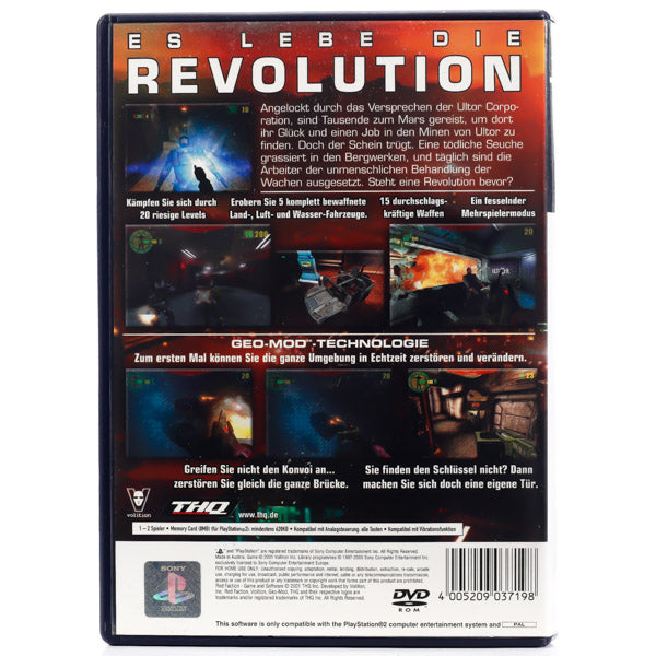 Red Faction - PS2 Spill - Retrospillkongen