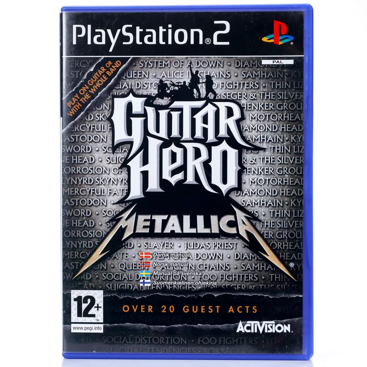 Guitar Hero Metallica - PS2 spill - Retrospillkongen