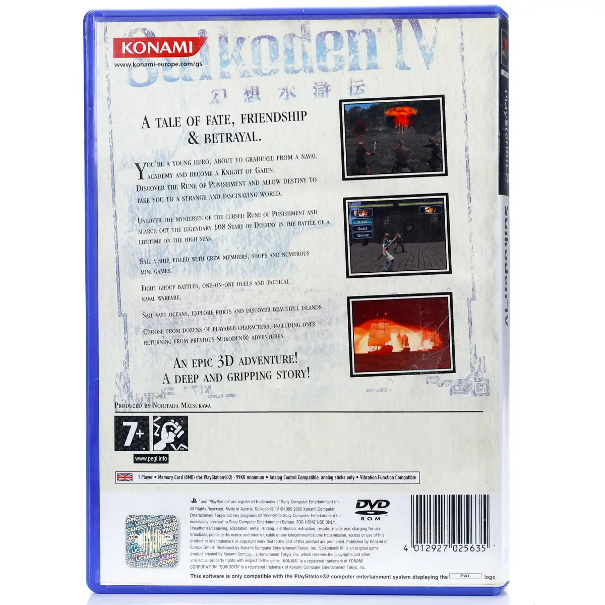Suikoden 4 - PS2 spill - Retrospillkongen