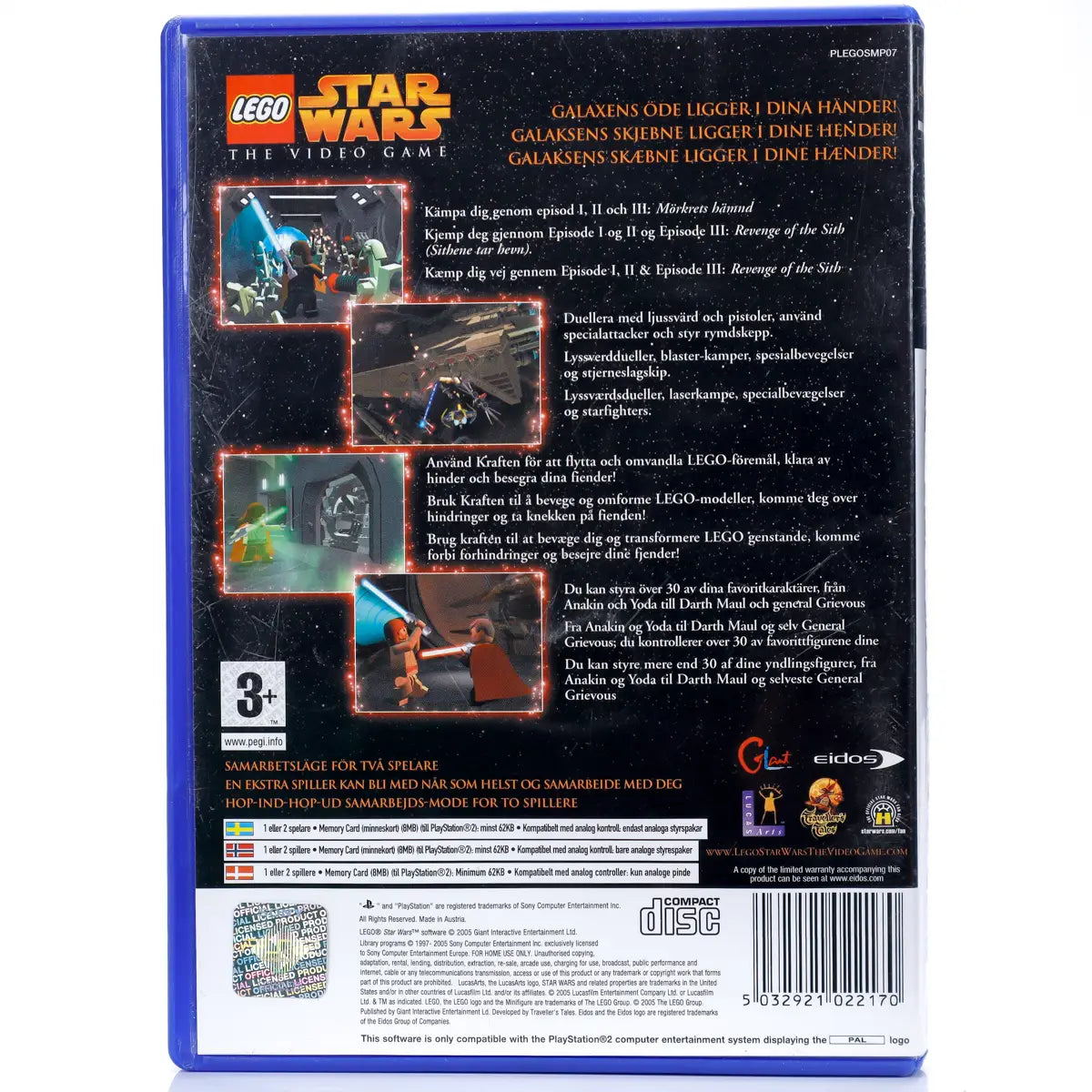 LEGO Star Wars: The Video Game - PS2 spill - Retrospillkongen