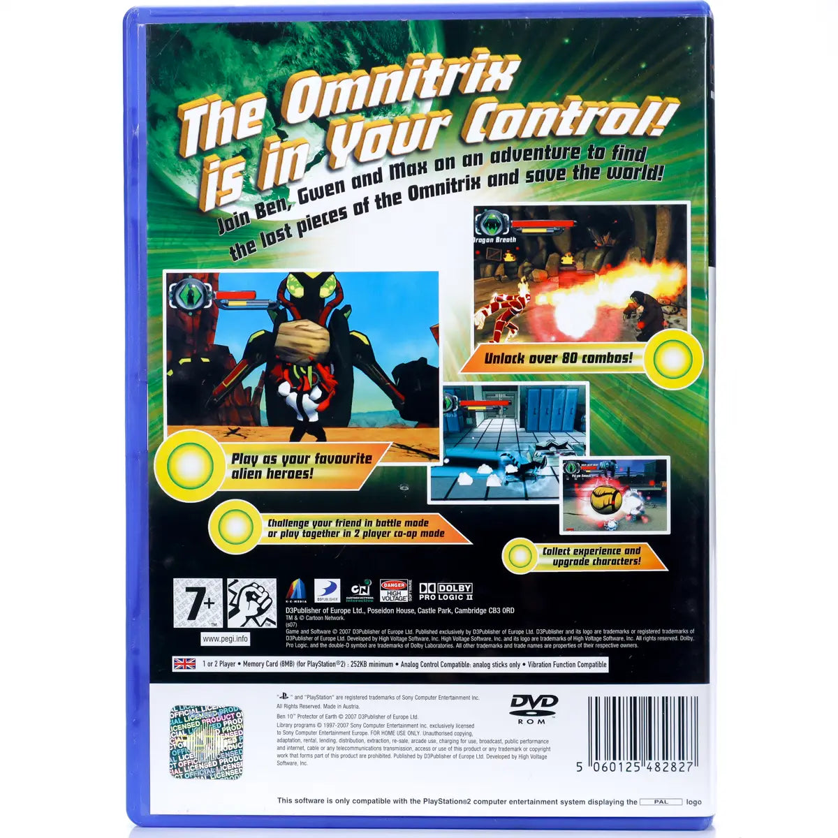 Ben 10: Protector of Earth - PS2 Spill - Retrospillkongen