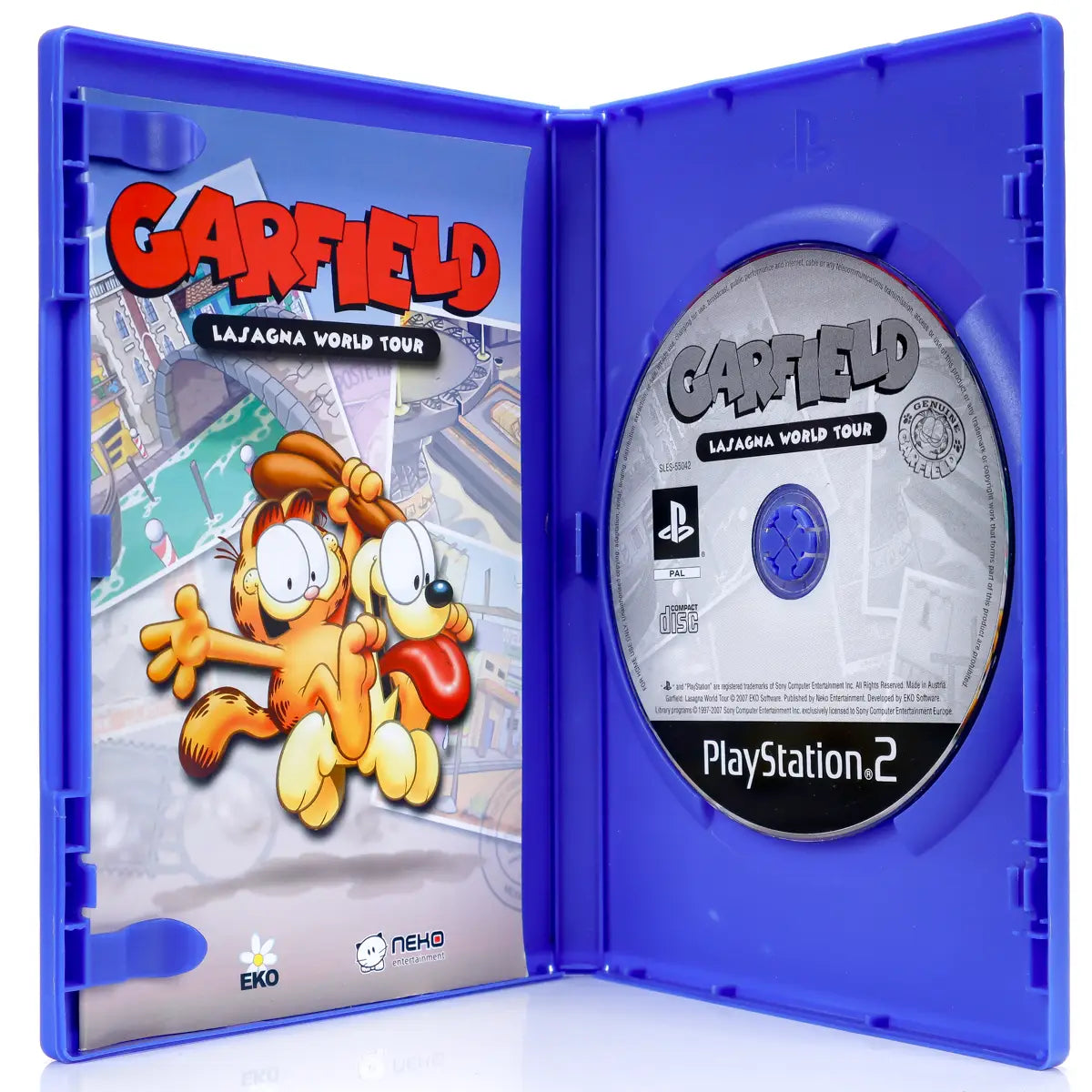 Garfield: Lasagna World Tour - PS2 spill - Retrospillkongen