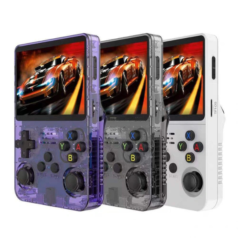 R36HD Retrokonsoll, Open Source, 64GB, med 20.000+ spill - Retrospillkongen
