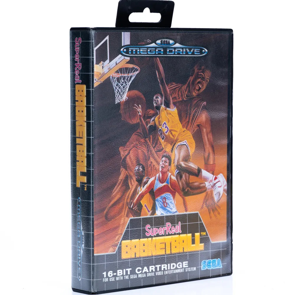 Super Real Basketball - SEGA Mega Drive spill - Retrospillkongen
