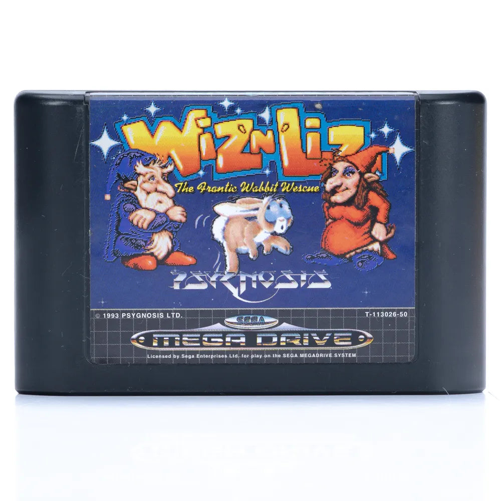 Wiz n Liz - SEGA Mega Drive spill - Retrospillkongen