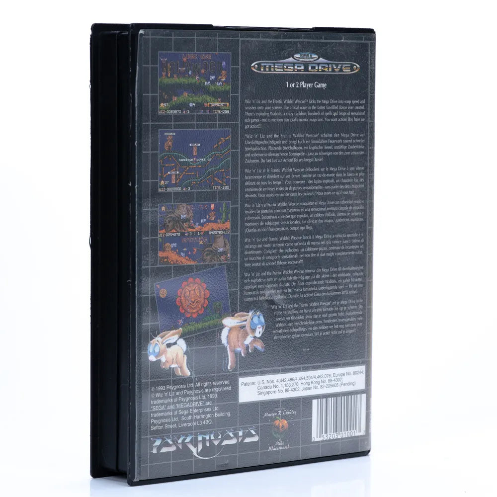Wiz n Liz - SEGA Mega Drive spill - Retrospillkongen