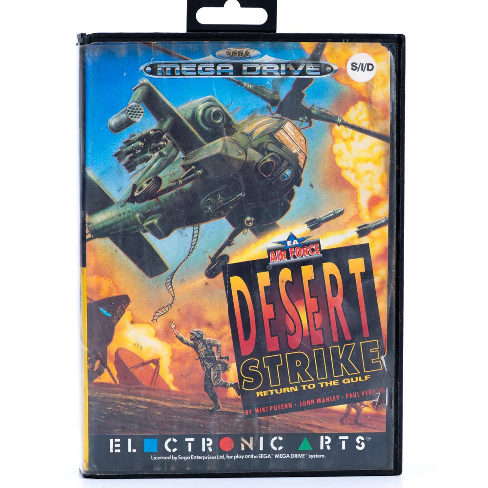 Air Force Desert Strike: Return to the Gulf - SEGA Mega Drive spill - Retrospillkongen