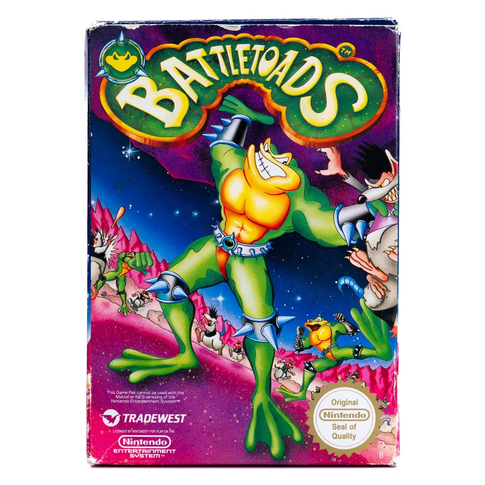 Battletoads - NES spill (I Eske) - Retrospillkongen