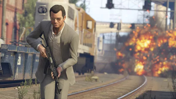 Renovert Grand Theft Auto V - PS4 spill - Retrospillkongen