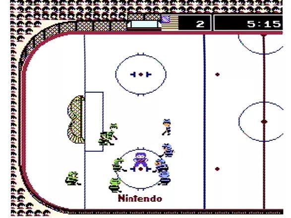 Ice Hockey - NES spill (I Eske) - Retrospillkongen