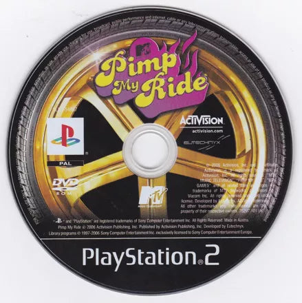 Pimp my Ride - PS2 spill - Retrospillkongen