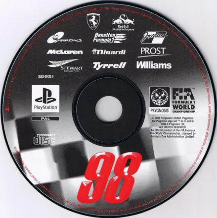 Formula 1 98 - PS1 spill - Retrospillkongen