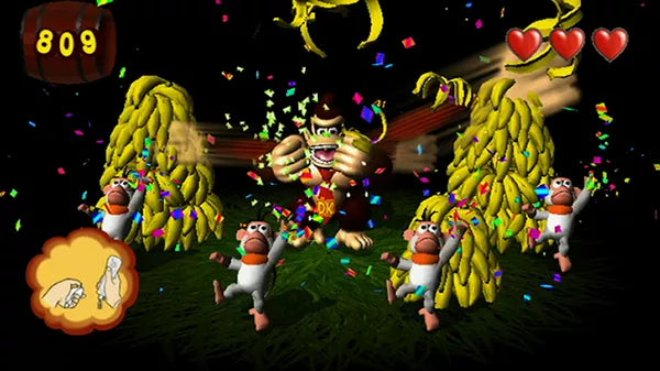 Donkey Kong: Jungle Beat - Wii spill - Retrospillkongen