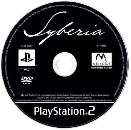 Syberia - PS2 spill - Retrospillkongen
