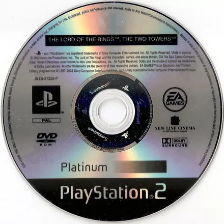 Ringenes Herre To Tårn - PS2 Spill - Retrospillkongen