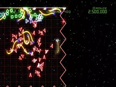 Geometry Wars Galaxies - Wii spill - Retrospillkongen