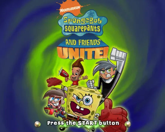 SpongeBob SquarePants and Friends: Unite! - PS2 Spill - Retrospillkongen