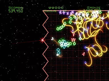 Geometry Wars Galaxies - Wii spill - Retrospillkongen