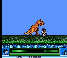 Joe & Mac: Caveman Ninja - NES spill - Retrospillkongen