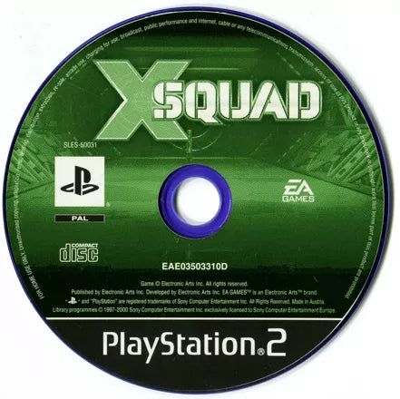 X Squad - PS2 spill - Retrospillkongen