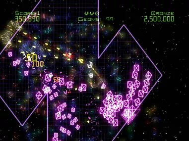Geometry Wars Galaxies - Wii spill - Retrospillkongen