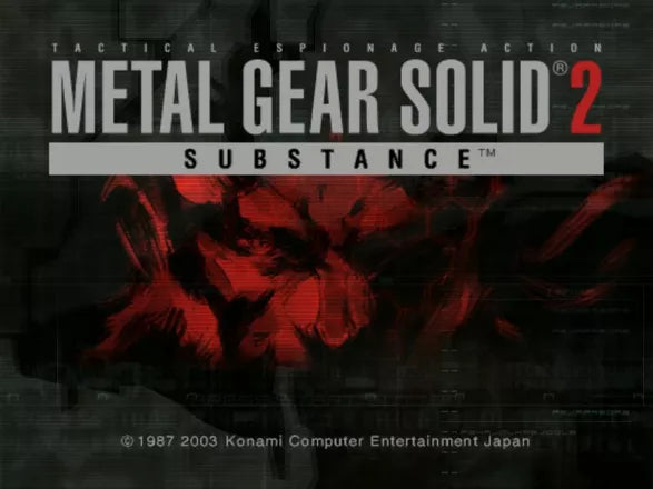 Metal Gear Solid 2: Substance - PS2 spill (Forseglet) - Retrospillkongen