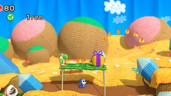 Yoshi's Woolly World - Wii U spill - Retrospillkongen
