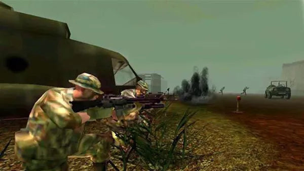 Tom Clancy's Ghost Recon: Jungle Storm - PS2 Spill - Retrospillkongen