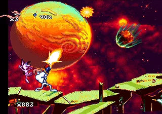 Earthworm Jim - SNES spill - Retrospillkongen