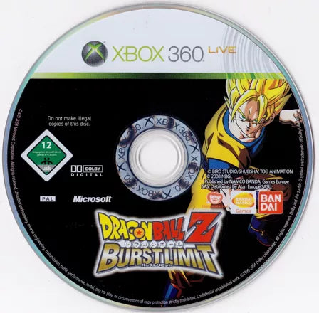 Dragon Ball Z: Burst Limit - Xbox 360 spill - Retrospillkongen
