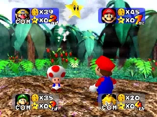 Renovert Mario Party - N64 spill - Retrospillkongen