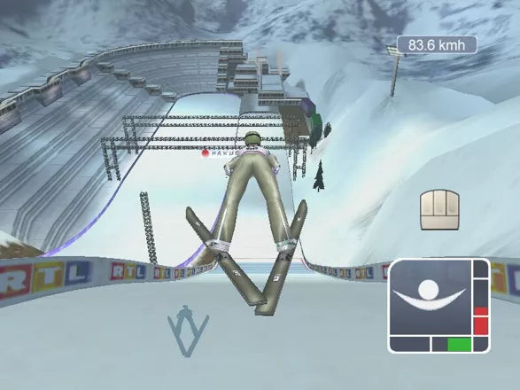 RTL Skispringen 2003 - PS2 spill - Retrospillkongen