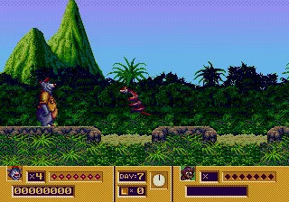 Disney's TaleSpin - SEGA Mega Drive spill - Retrospillkongen