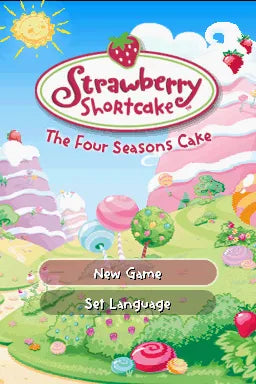 Strawberry Shortcake: The Four Seasons Cake - Nintendo DS spill - Retrospillkongen
