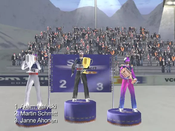 RTL Skispringen 2003 - PS2 spill - Retrospillkongen
