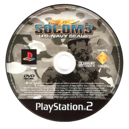 SOCOM 3: U.S. Navy SEALs - PS2 Spill - Retrospillkongen
