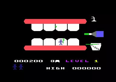 Tooth Invaders - Commodore 64 - Retrospillkongen